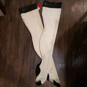 Two-Tone Rubber STOCKINGS FETISH 22455 ( Size 37" X 17" )