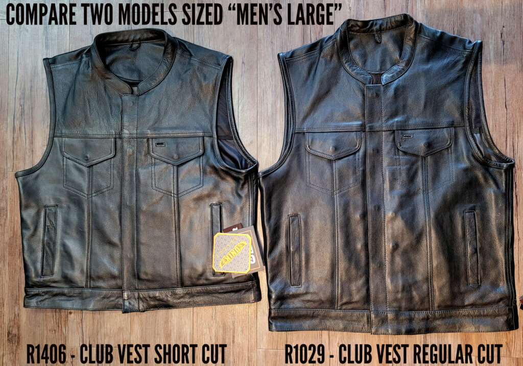 compare two models of club vest