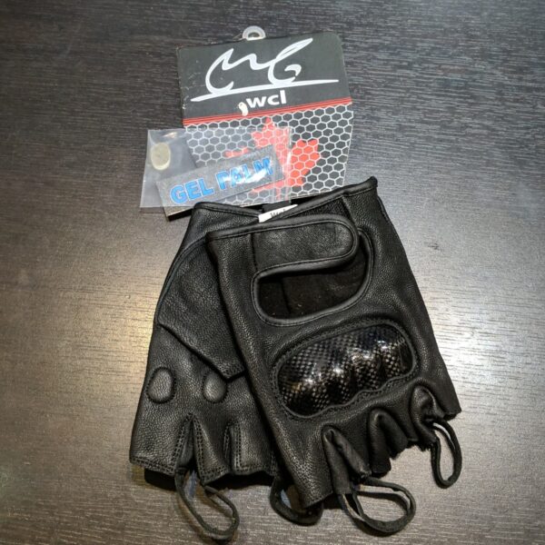 WCL Fingerless + Knuckle 1001 Leather GLOVES | 27883