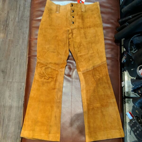 CUSTOM Flare Leather (Suede) PANTS | 28624