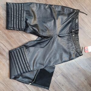 ROOTS Moto Fashion Leather PANTS | 29872