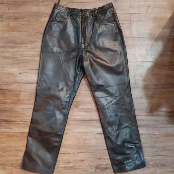 DANIER 5 Pocket Leather PANTS | 32561