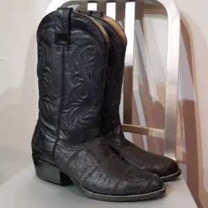Unbranded Western Exotic Quilt-stitch Leather BOOTS | 34239