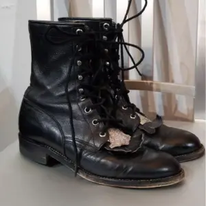 JUSTIN Packer / Roper Leather BOOTS | 34660