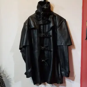 SABIRA Fetish Blazer-length Leather COAT | 34796