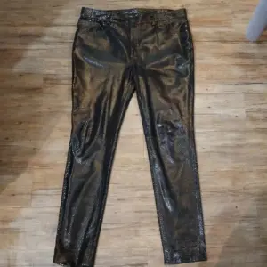 UNBRANDED 5 pocket jean Leather PANTS | 34791